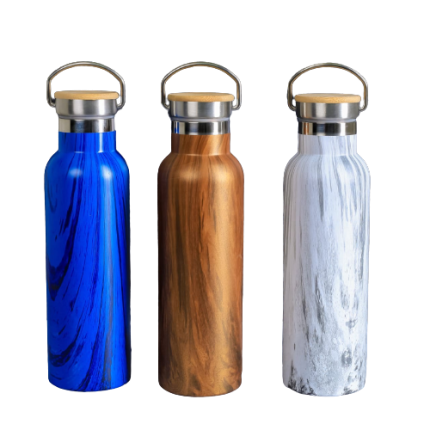Personalized Thermal Flask Wooden