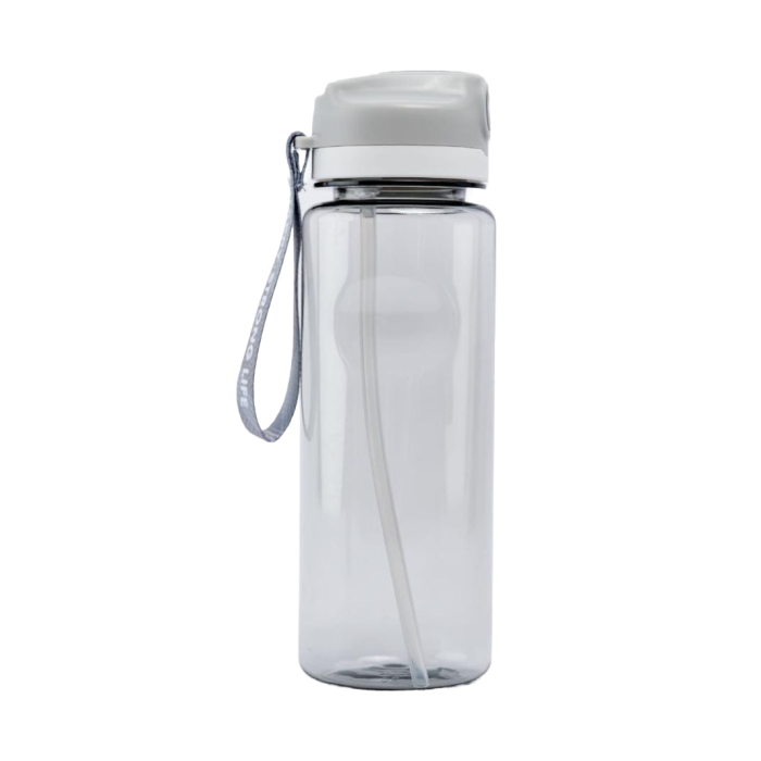 Customizable 750ml clear water bottles