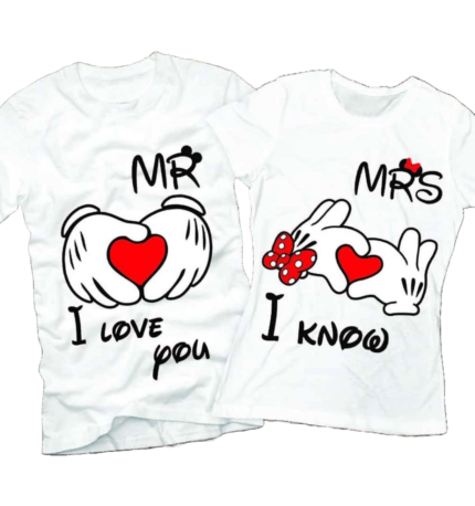 His and her Tshirts