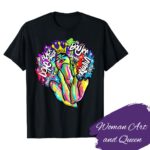 T-Shirts with Woman Art and Queen Inspiration