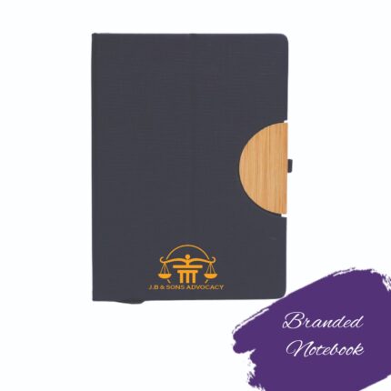 Branded Notebook-black