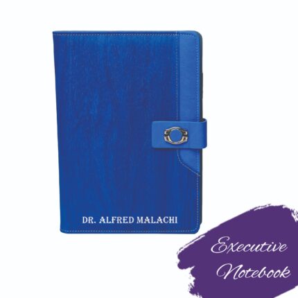 Executive blue notebook