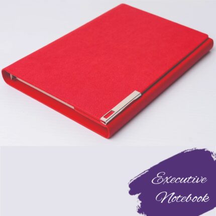 Executive notebook-red