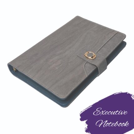 Executive grey notebook