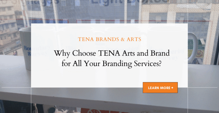 Why Choose TENA Arts and Brand for All Your Branding Services?