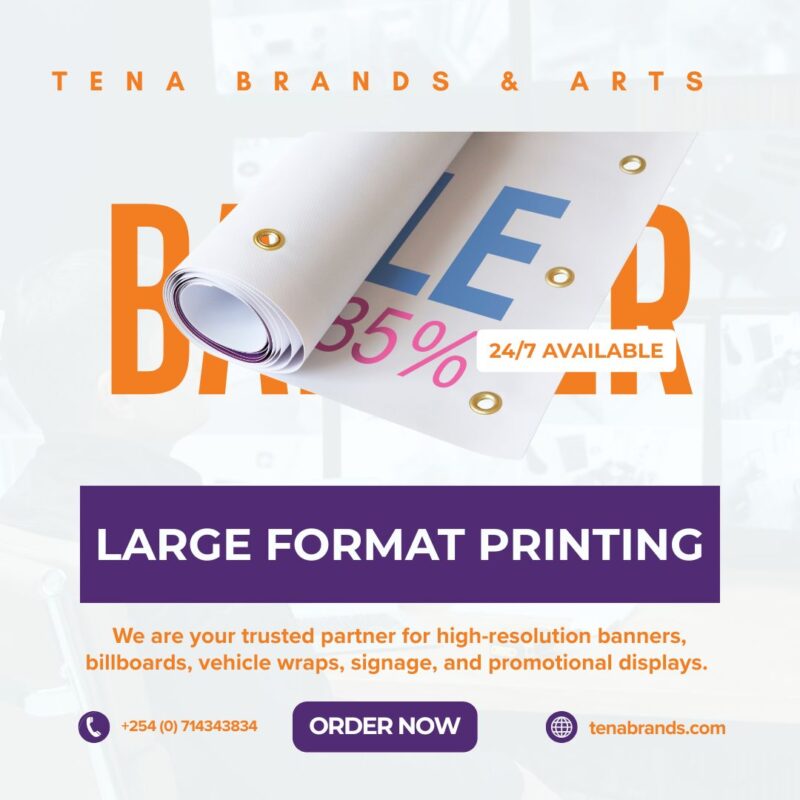 Large Format Printing Services and posters in Nairobi