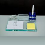 Glass Desk Organizer