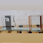 Glass Desk Organizer