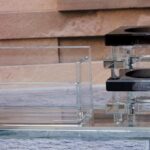 Glass Desk Organizer